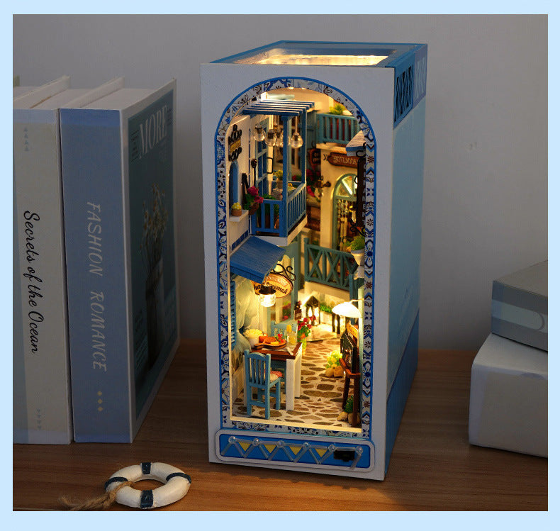 Kit de casa en miniatura DIY, hecho a mano