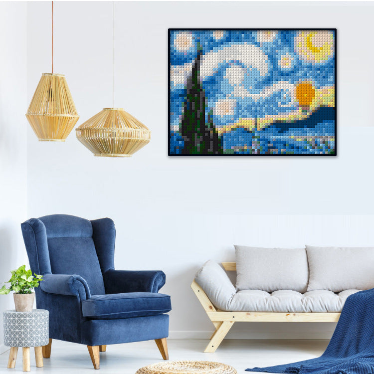 Kit de mosaico de puntos, rejilla 48 x 64