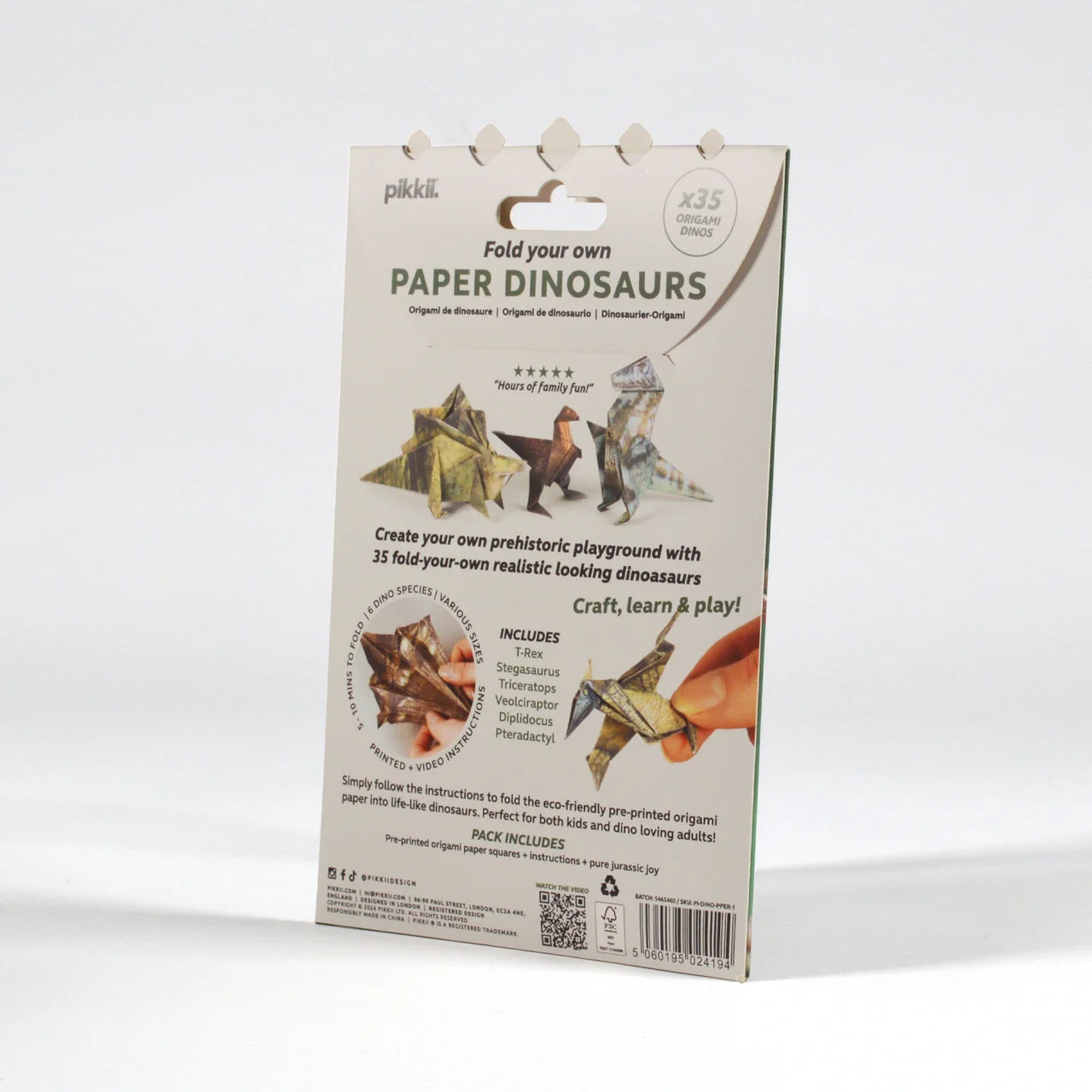 Paper Desk Pets Origami Kit: Fold-Your-Own Cats, Dogs, Cows, Dinos