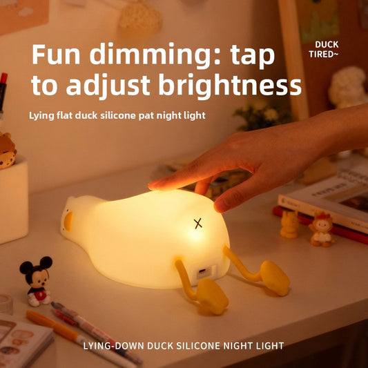 Silicone Duck Tap Lamp, Dimmable
