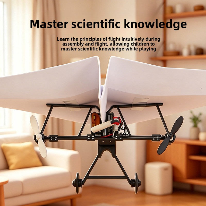 Kit aereo RC con radiocomando a 4 canali