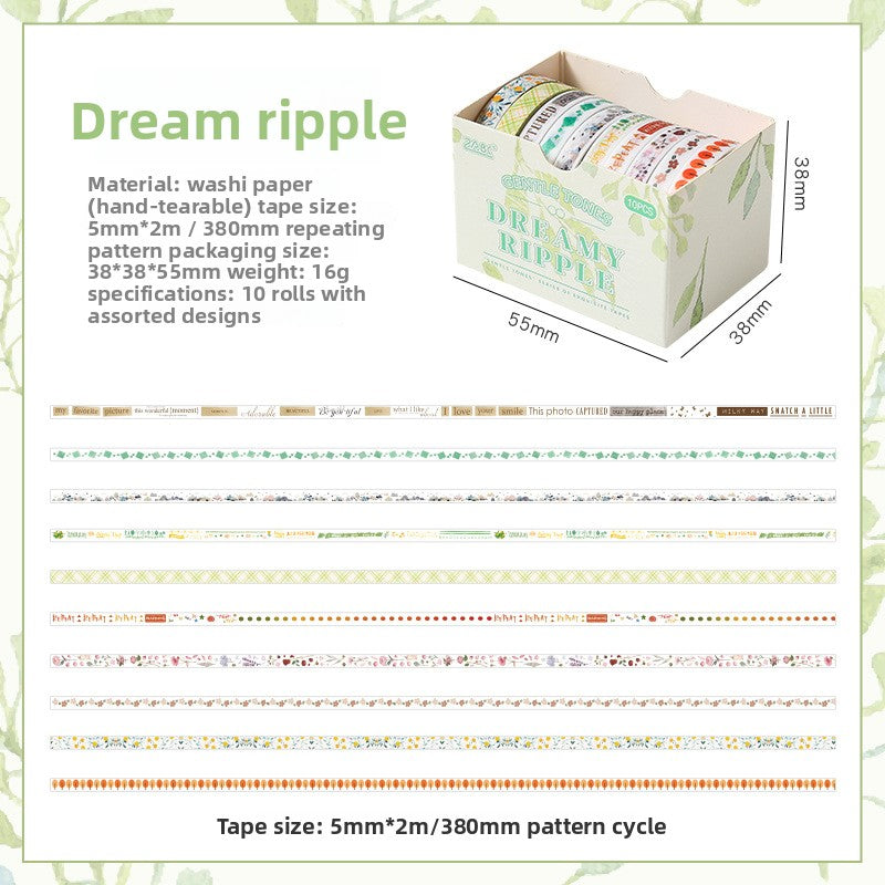 Decorative Paper Adhesive Tape