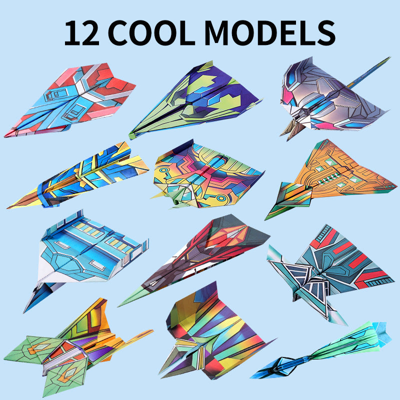 Children's Origami Airplane Kit