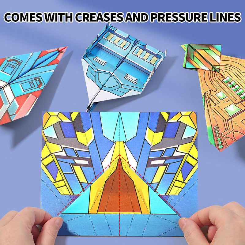 Children's Origami Airplane Kit