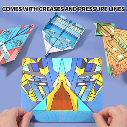 Children's Origami Airplane Kit