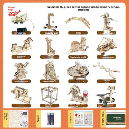 Kit STEM de experimentos científicos, 16 experimentos