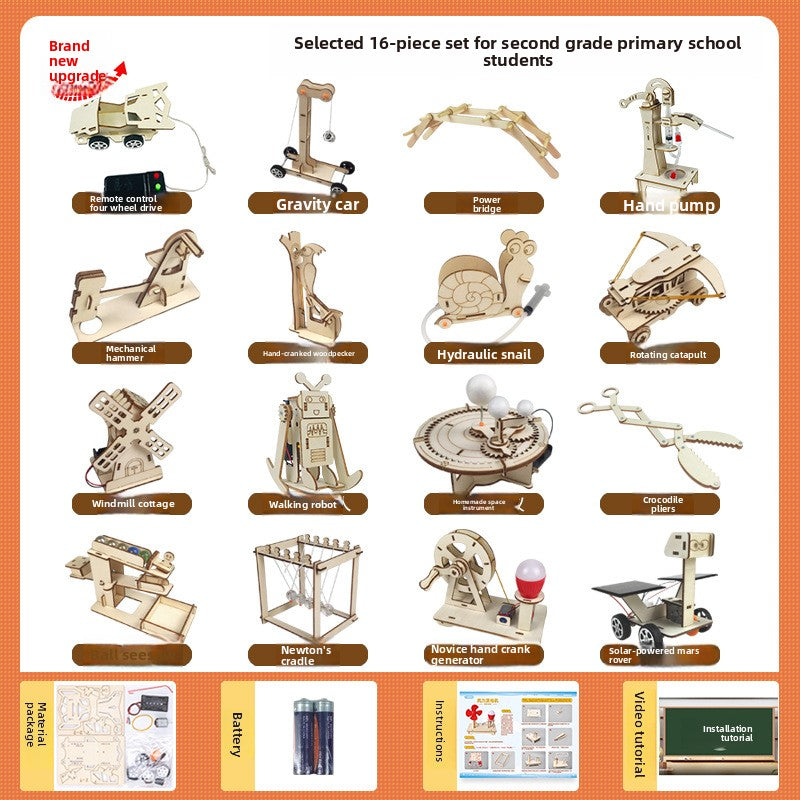 Kit STEM de experimentos científicos, 16 experimentos