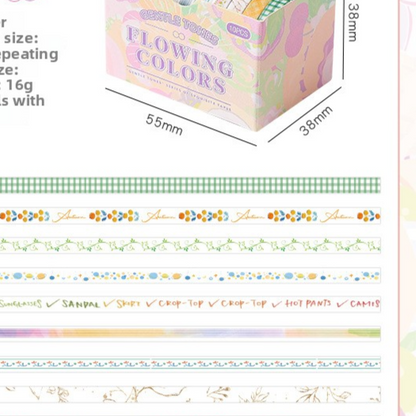 Decorative Paper Adhesive Tape