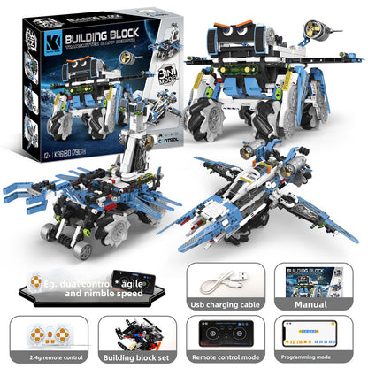 Programmable Remote-Control Block Robots