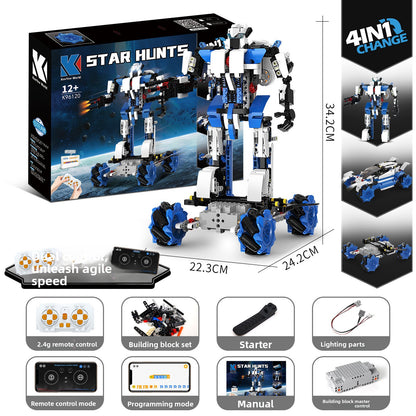 Programmable Remote-Control Block Robots