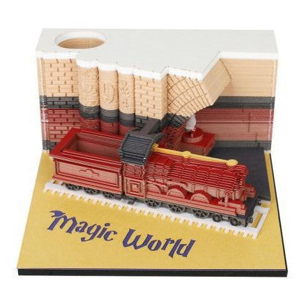 3D Paper Carving Sticky Note Block