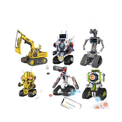 Programmable Remote-Control Block Robots