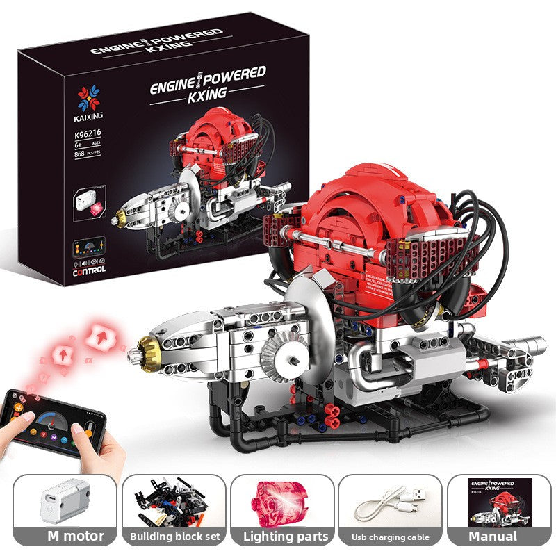 Programmable Remote-Control Block Robots
