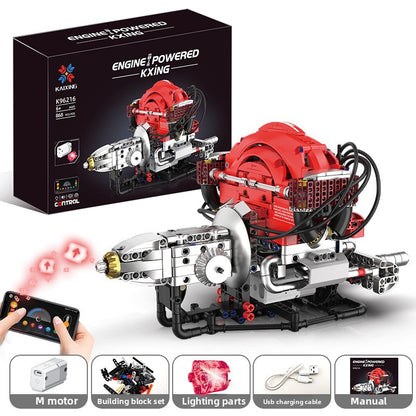 Programmable Remote-Control Block Robots