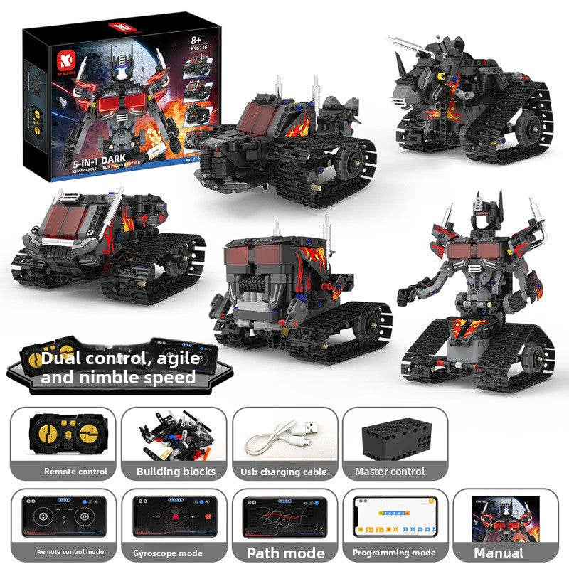 Programmable Remote-Control Block Robots