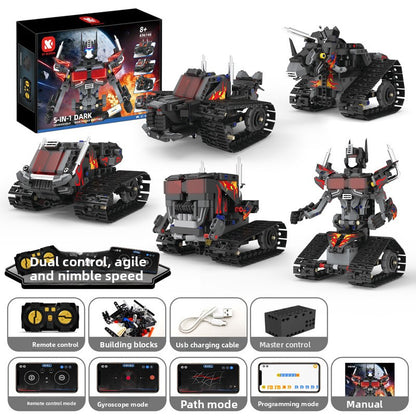 Programmable Remote-Control Block Robots