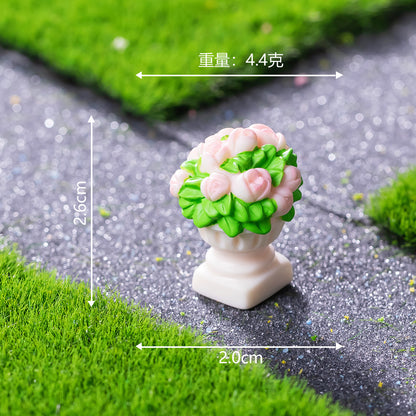 Ornamente miniaturale de grădină DIY pentru diorame