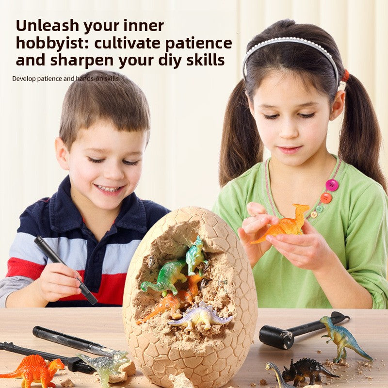 Dinosaur Fossil Dig Kit with Tools