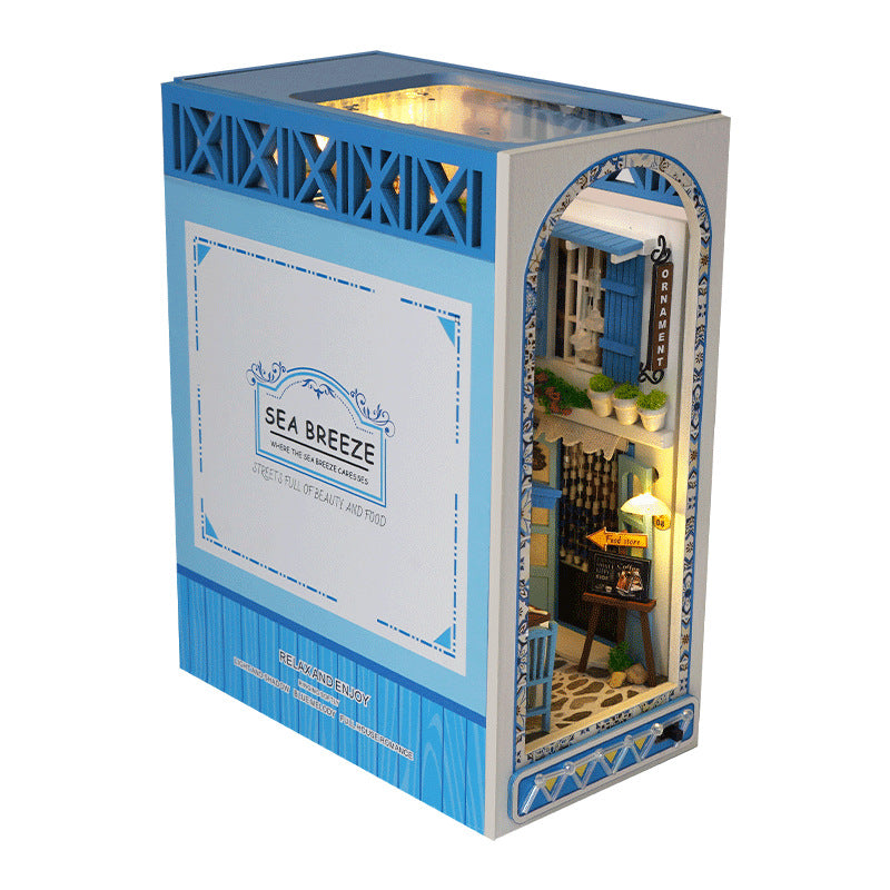 Kit de casa en miniatura DIY, hecho a mano