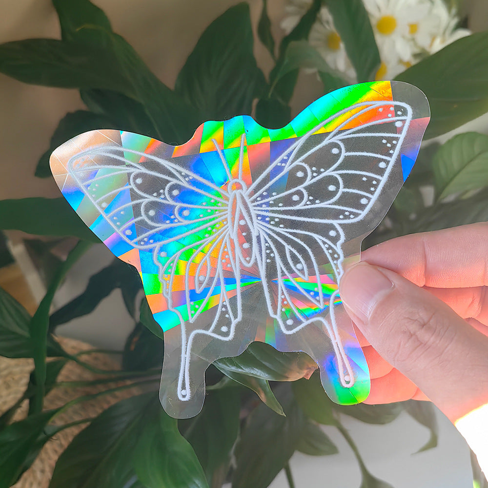 Sunshine Catcher Colorful Window Sticker Suncatcher Sun Rainbow Prism Glass Sticker