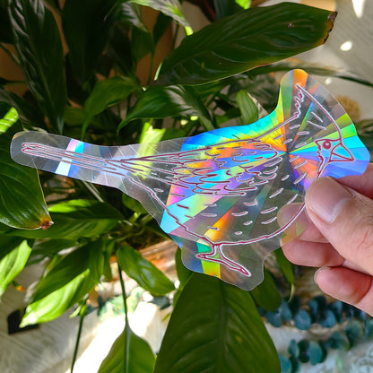 Sunshine Catcher Colorful Window Sticker Suncatcher Sun Rainbow Prism Glass Sticker