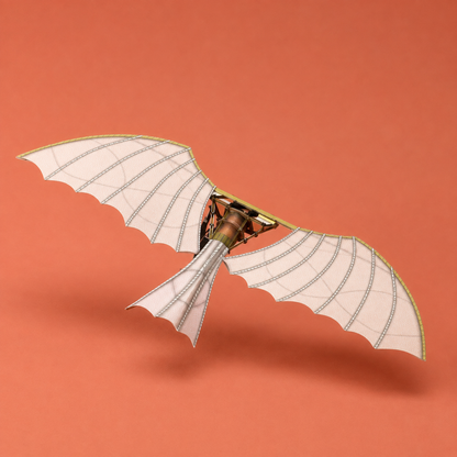 Da Vinci Aircraft Paper Model DIY Assembly Kit