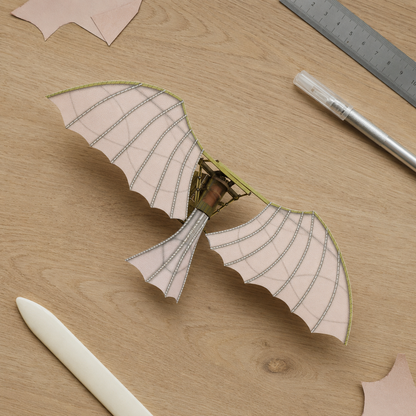 Da Vinci Aircraft Paper Model DIY Assembly Kit