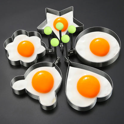 Moldes para huevos de acero inoxidable