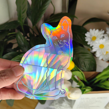 Sunshine Catcher Colorful Window Sticker Suncatcher Sun Rainbow Prism Glass Sticker
