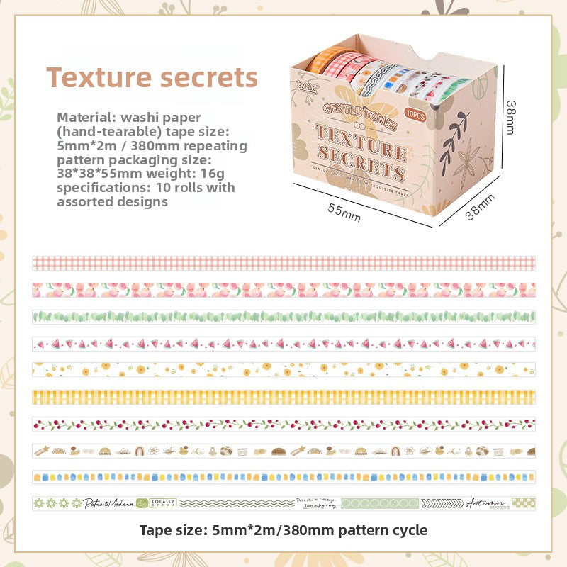 Decorative Paper Adhesive Tape