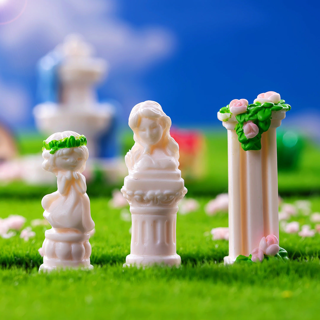 Ornamente miniaturale de grădină DIY pentru diorame