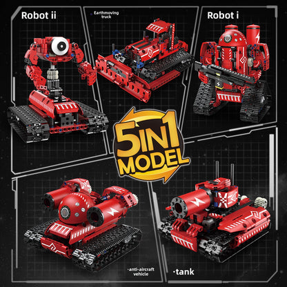 Programmable Remote-Control Block Robots