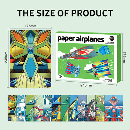 Children's Origami Airplane Kit