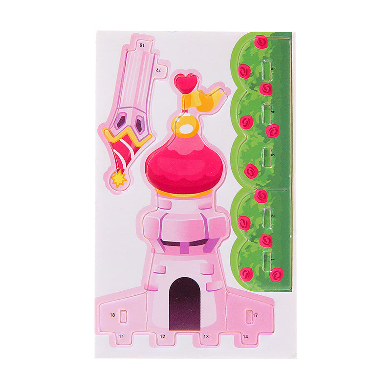 3D Assembly Miniature House Puzzle DIY Kit