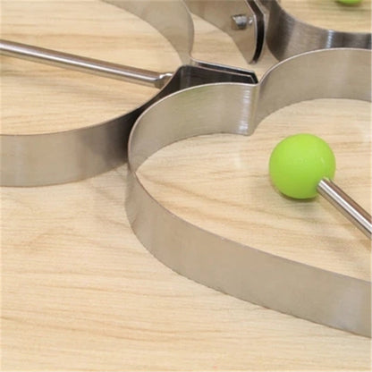 Moldes para huevos de acero inoxidable