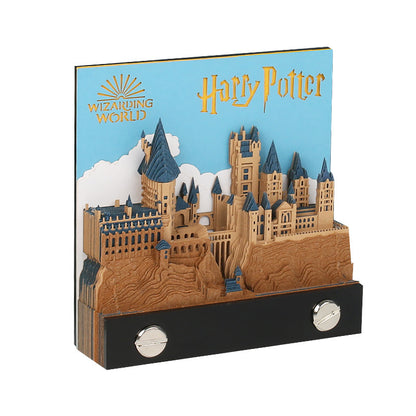 3D Paper Carving Sticky Note Block