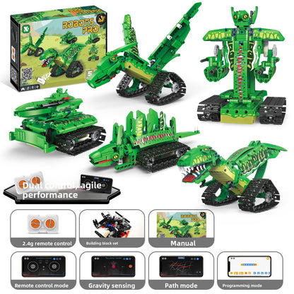 Programmable Remote-Control Block Robots
