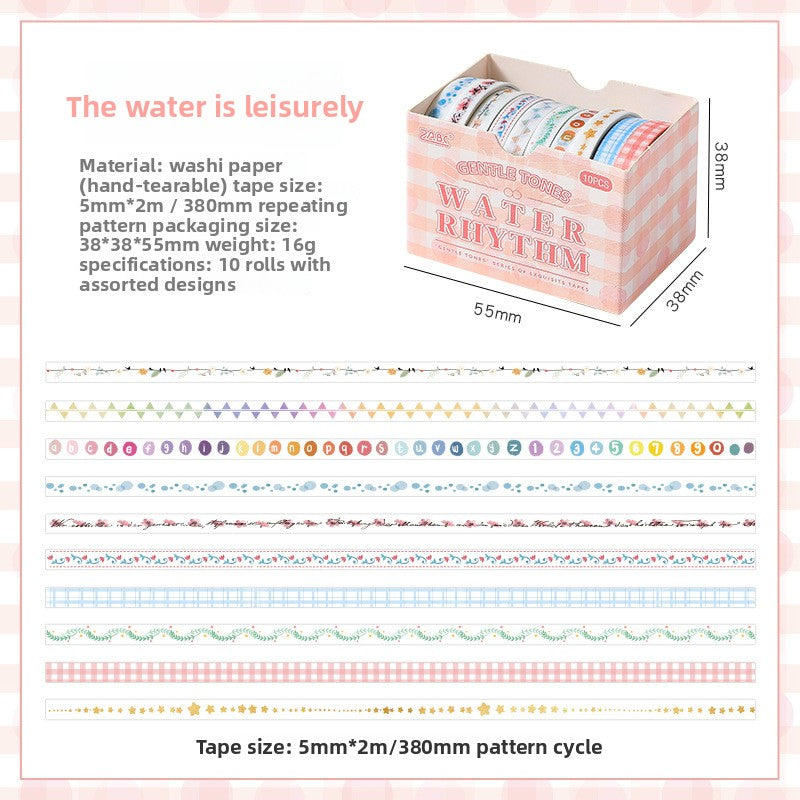 Decorative Paper Adhesive Tape