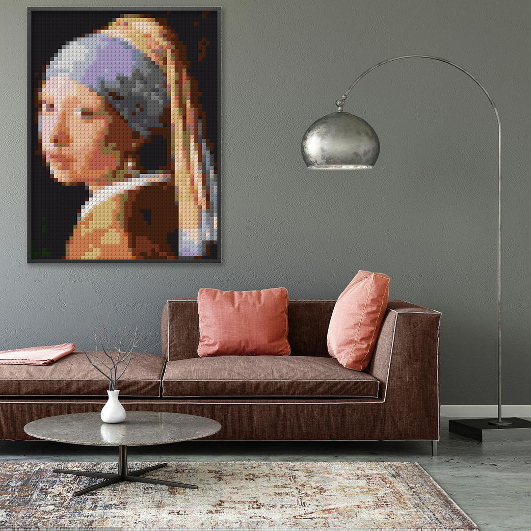 Kit de mosaico de puntos, rejilla 48 x 64