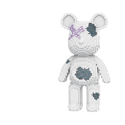 Large Bear & Rabbit Building Block Figures