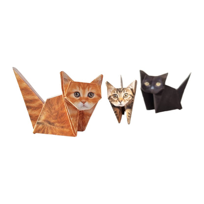 Paper Desk Pets Origami Kit: Fold-Your-Own Cats, Dogs, Cows, Dinos