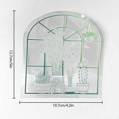 Sunshine Catcher Colorful Window Sticker Suncatcher Sun Rainbow Prism Glass Sticker