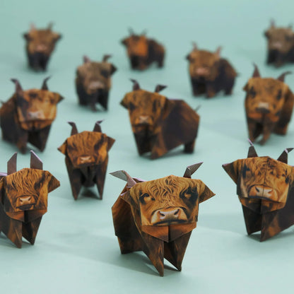 Paper Desk Pets Origami Kit: Fold-Your-Own Cats, Dogs, Cows, Dinos