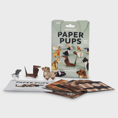 Paper Desk Pets Origami Kit: Fold-Your-Own Cats, Dogs, Cows, Dinos