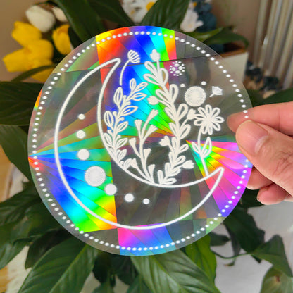 Sunshine Catcher Colorful Window Sticker Suncatcher Sun Rainbow Prism Glass Sticker