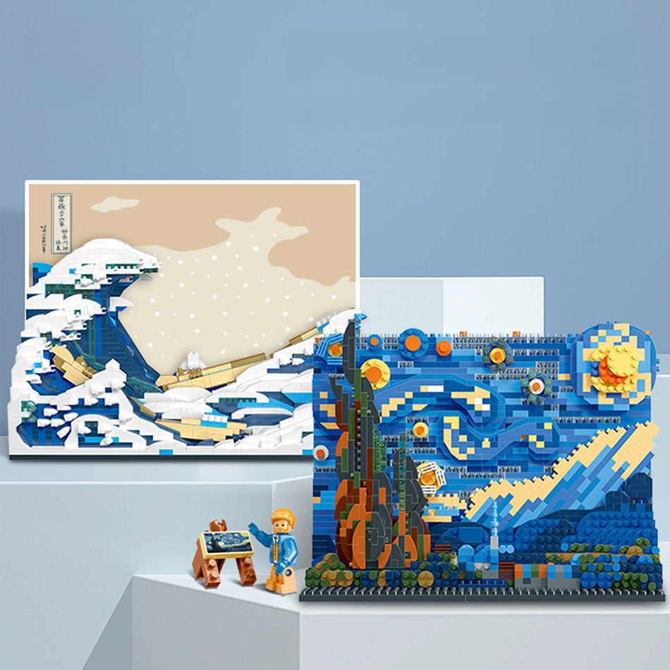 Diamant-Bausteinset, 800+ Teile