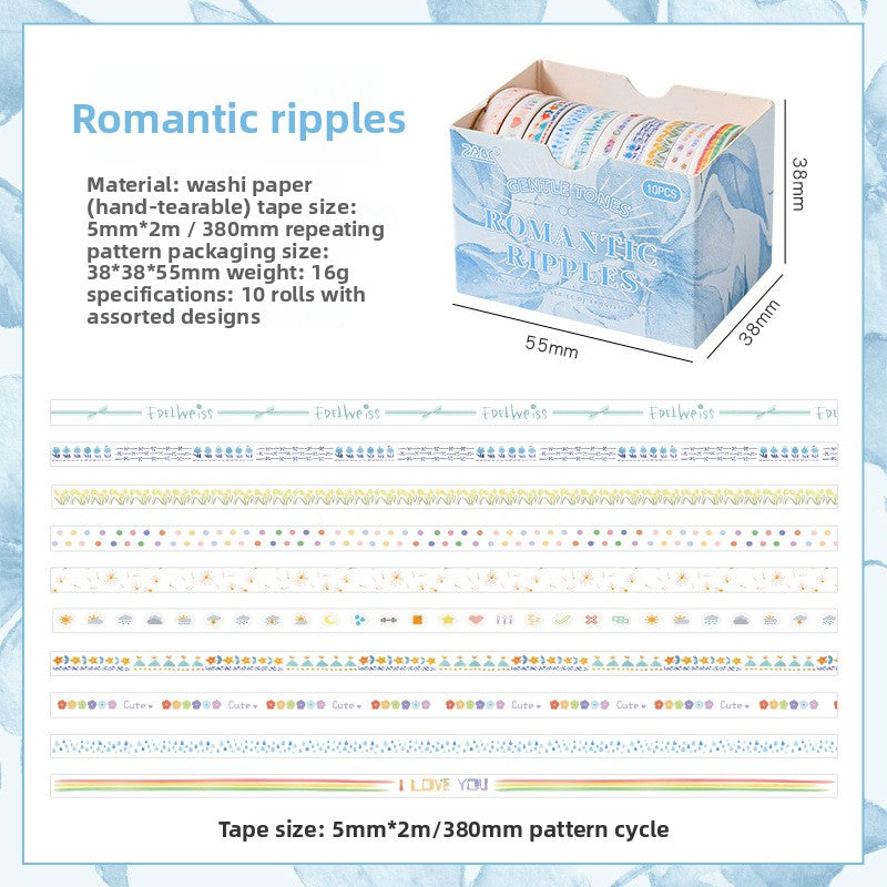 Decorative Paper Adhesive Tape