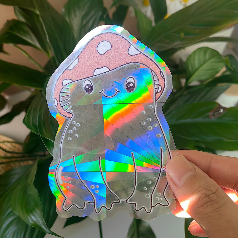 Sunshine Catcher Colorful Window Sticker Suncatcher Sun Rainbow Prism Glass Sticker