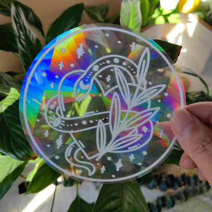 Sunshine Catcher Colorful Window Sticker Suncatcher Sun Rainbow Prism Glass Sticker