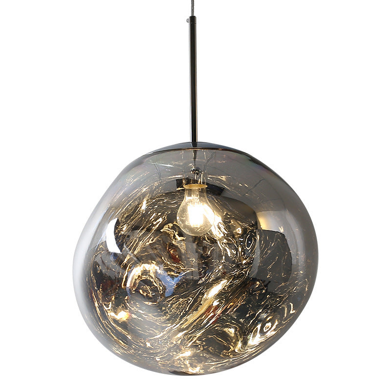 LED-Pendelleuchte Lava aus Acryl
